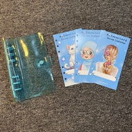 [3 Ziplock] Paket binder jelly nabung a6/ binder keuangan murah / binder a6 / binder sequin binder d