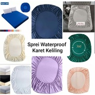 WATERPROOF BEDSHEET FULL RUBBER AROUND 40 CM HEIGHT
