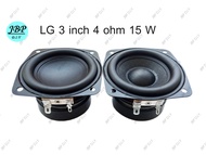 LG ลำโพงฟูลเรนจ์ 3 นิ้ว mid bass 4Ω 15W ลำโพงเสียง ลำโพงเสียงเบส full range speaker พร้อมส่ง