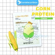 bioaqua sheet mask cereal series masker wajah cereal - corn-protein