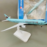 AIR CANADA AIR PLANE MODEL WITH BEAUTIFUL STANDARD WHEELS 20CM FULLBOX