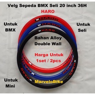 HAKO Brand 20 inch 36 Hole BMX Folding Bike Rims