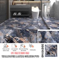 Wallpaper Lantai Tebal Kamar Mandi Perekat Diri Tahan Air 2M Stiker Dinding Toilet Stiker Dekorasi