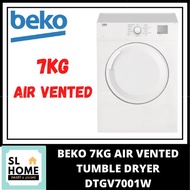 {KL & Klang Valley Area Only}BEKO DTGV7001W 7KG AIR VENTED TUMBLE DRYER