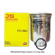 Lọc nhiên liệu Mitsubishi Pajero Sport 2.5L máy dầu 2013 2014 2015 2016 mã FC158J JS Asakashi Nhật B