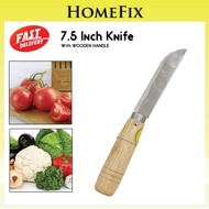 7.5" Wooden Handle Fruits Knife