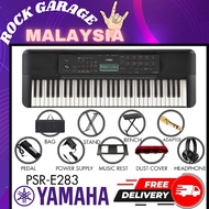 Yamaha PSR-E283 61Keys Keyboard With Bag, Keyboard Stand, Sustain Pedal And Headphone Accessories ( 