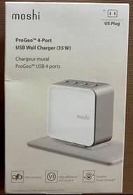 Moshi ProGeo（35W）USB 4port 快充頭/旅充頭