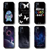 Anticrack soft caseoh for OPPO Reno 6 Reno6 pro 5G Full Protection Black Silicon TPU coquette phone 