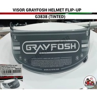VISOR GRAYFOSH HELMET FLIP-UP G3838 (TINTED)