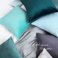 [SG]Cushion Cover Pillow Cover Solid Color Velvet 30X50cm,40x40cm,45x45cm,50x50cm Soft And Delicate Machine washable