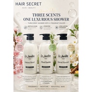 Le Jardin Series Softening and Beauty Moisturizing Body Wash Shampoo Le Jardin花园香水沐浴露, 身体乳持久留香1000ml