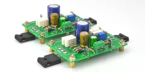 HiFi PASS ACA 5W Single-Ended Class A FET + MOS Stereo Power Amplifier Board