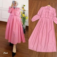 Baju Gamis Wanita Muslim Terbaru Arasya Dress Termurah (FMB)