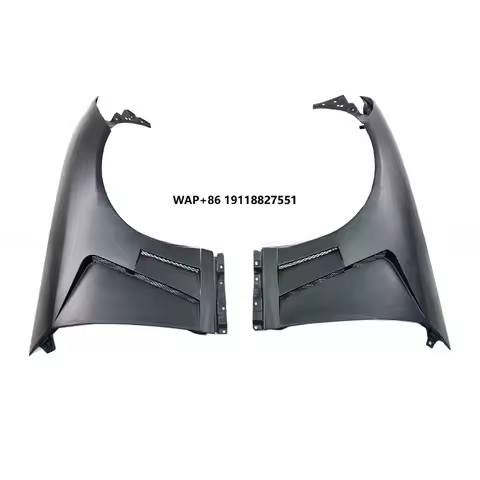 PM Design Custom Fiberglass Carbon Fiber Front Fenders for Nissan Z RZ34 400Z Premium Car Fenders
