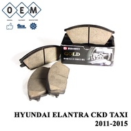 HYUNDAI ELANTRA CKD TAXI 2011-2015 brake pad