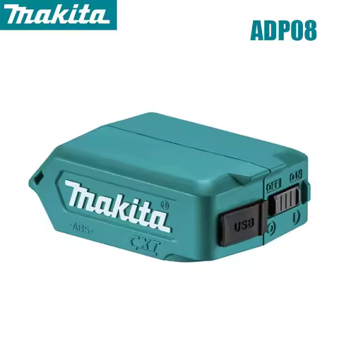 Makita USB Power Source Adapter ADP08 CXT Battery Charging Converter 12V Max. Compact Thin Design St