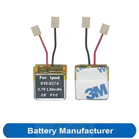 120mAh 616-0274 616-0278 Battery For Apple Ipod Shuffle G2 1GB 2 Gen Generation MP3/4
