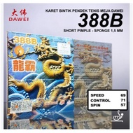 ShortPips Dawei 388B 1.5/1.8/2.1mm Short Pimples Pips Dawei Table Tennis PingPong Rubber