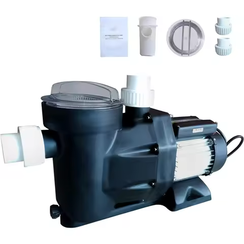 1.5HP 3.0HP Swimming Pool Pump 220V Single Speed Pumps Above Ground Self Priming Pool Pump 1800W Pow