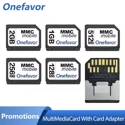 RS-MMC Card 128MB 256MB 512MB 1GB 2GB MMC Card MultiMediaCard RS-MMC Card Flash Memory Card With Car