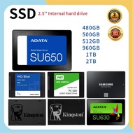 【480GB/960GB512GB/1TB】Kingston WD Internal hard drives KC600 A400SATA3 6.0GB/S SSD 2.5'' Solid State