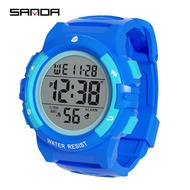 SANDA Children's DIY NFC Unlock Outdoor Waterproof Glow Watch 1889-2