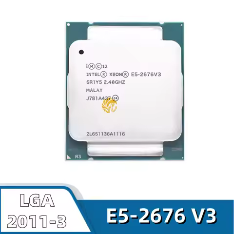 Xeon E5-2676 V3 2.40GHz 30M 12CORES 22NM E5 2676 V3 LGA2011-3 120W CPU E52676V3