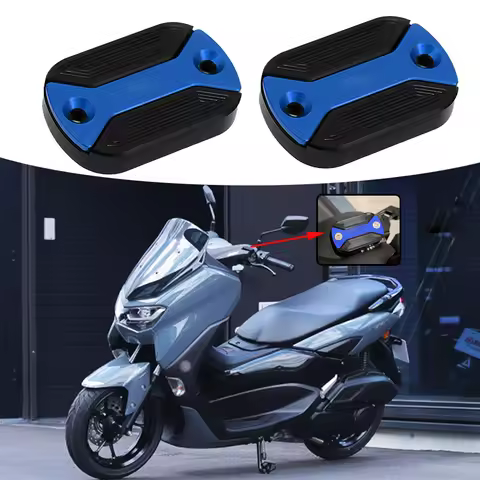 For YAMAHA NMAX125 NMAX155 NMAX 125 NMAX 155 Motorcycle CNC Aluminum Front Brake Fluid Reservoir Cov