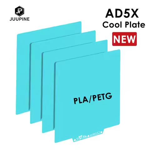 OMG Cold Plate for Flashforge Ad5x Build Plate PLA PETG Cool Printing Nearly Smooth Surface Upgrade 