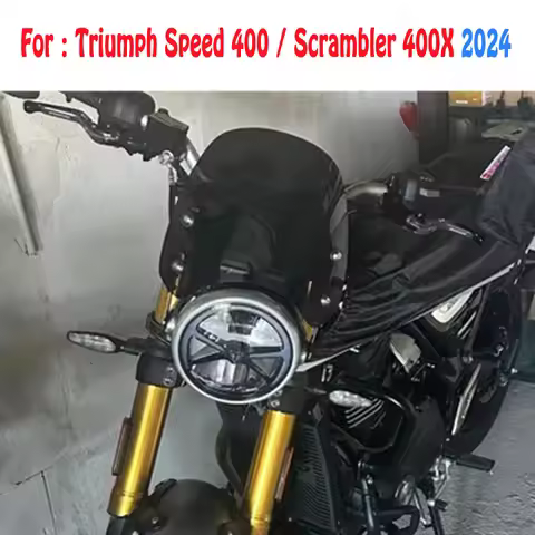 Windscreen For Triumph Speed 400 Speed400 Scrambler 400 X 400X Scrambler400X Motorcycle Wind Deflect