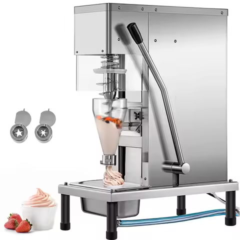 Adjustable Speed Ice Cream Blender Mixer Immersion Hand Held Fruit Nuts Yogurts Frozen Mixing Machin