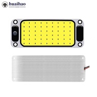 HUAIHAO 12-24V 54LED Truck Car interior COB Light LED Lamp Super Bright Cold White For Boat Light Re