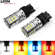 iJDM Car T20 W21W LED W21/5W LED WY21W 7440 7443 LED Bulb T25 3157 3156 p27/7w led Car Brake Reverse