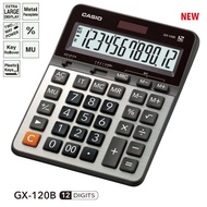 เครื่องคิดเลข CASIO GX-120B 12หลัก  ของแท้ (รับประกัน 2 ปี)