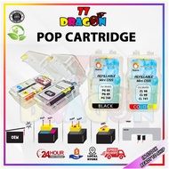 Pop Cartridge - Canon PG-740 PG740 PG 740 CL-741 CL741 CL 741  for Canon Pixma MX527 / MX540