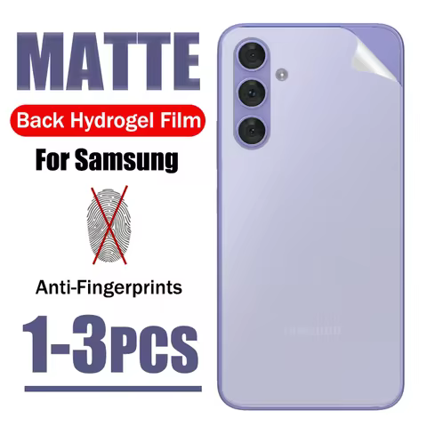 1-3PCS Matte Back Hydrogel Film For Samsung Galasy A54 A34 A52 A52S A53 A32 Screen Protector A12 A51