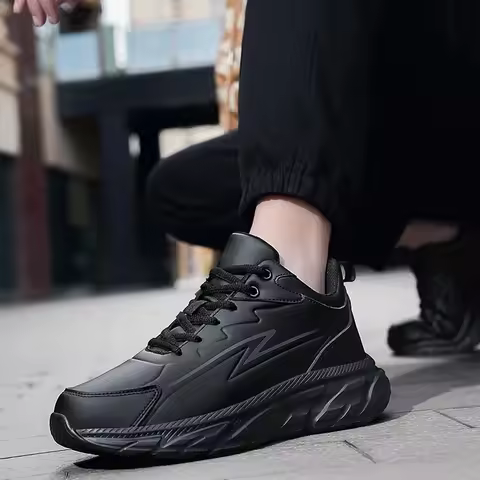 High Quality Lightweight Autumn Running Shoes Men Waterproof Keep Warm Winter Causal Sneakers Male N