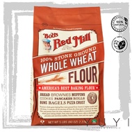 【Bob's Red Mill】100% Stone Ground Whole Wheat Flour - 2.27kg