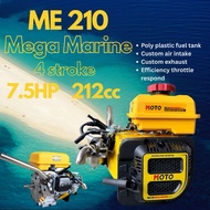7.5hp (212cc) boat engine / kapal boat engine / marine engine / 4 stroke boat engine