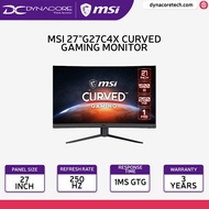 MSI G27C4X 27" 250Hz Curved Gaming Monitor - FHD/VA Panel/1ms/FreeSync