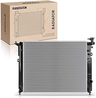 A-Premium Engine Coolant Radiator Assembly Compatible with Genesis G80 2018-2020, G90 2017-2019, 3.3