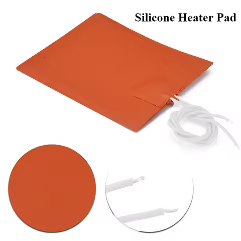 5V/12V/24V/220V Electric Heating Pad 0.4W Silicone Mats Waterproof Universal Engine Heater Car Oil P