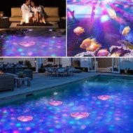 【QUT】-Floating Pool Lights - LED Color Changing Swimming Pool LightsBattery Powered IP68 Waterproof 