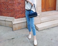 中古包 FENDI 鐵扣 牛仔包法棍包腋下包單肩包手提包手拎包手拿包