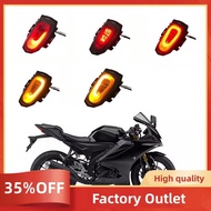 Motorcycle Rear LED Dynamic Brake Light Taillight for  R15 V3 2017-2022 V4 R15M 2023+ Turn Signal Li