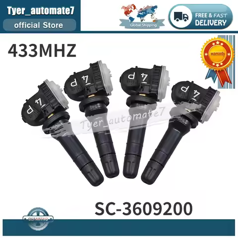 4PS Tire Pressure Monitoring System Sensor 433MHZ TPMS SC-3609200 SC3609200 For BYD Tang DM Song Yua