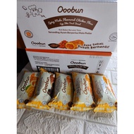Toast Ooobun Egg Skin Toast Bread 4pcs x 60g  inside the food box Fresh Halal Homemade Recipe A PROD