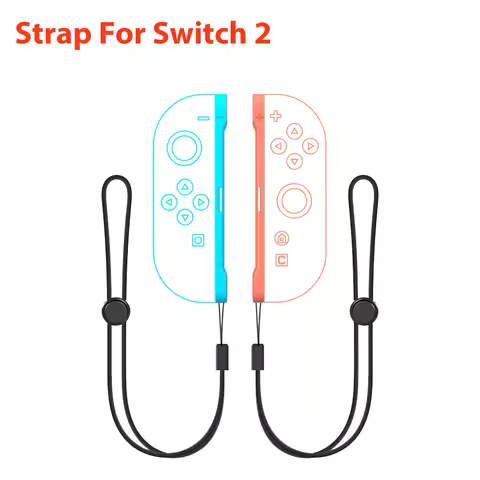2PCS Switch NS Joycon Game Controller Wrist Strap Hand Wristlet Band for NS2 Joy Con Gamepad Accesso