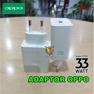 Oppo 33W SUPERVOOC Reno 8 7 A57 ORI 33Watt Charger Head Adapter